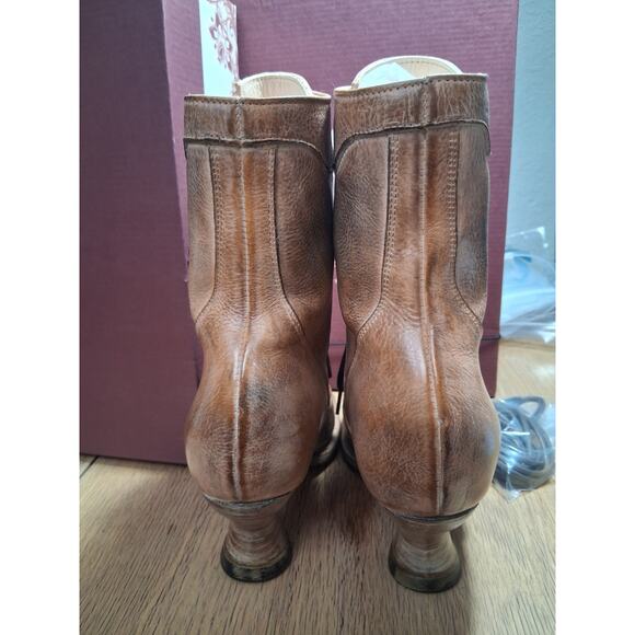 Bed-Stu Oak Tree Farms Leather Eleanor Women's size 6 Victorian Feminine Boots - Picture 8 of 13